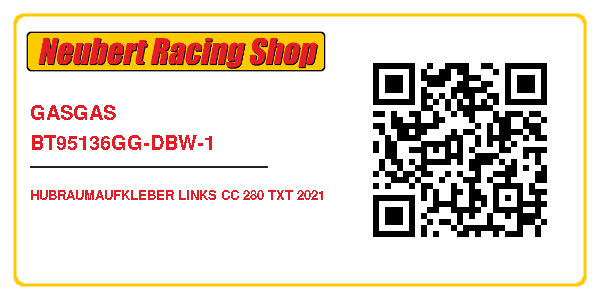 GASGAS BT95136GG-DBW-1