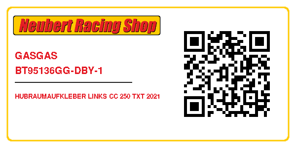 GASGAS BT95136GG-DBY-1