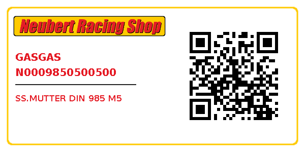 GASGAS N0009850500500