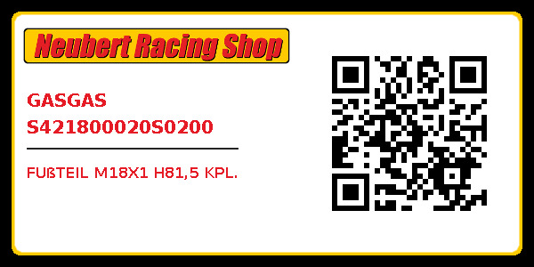 GASGAS S421800020S0200