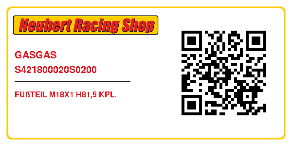 GASGAS S421800020S0200