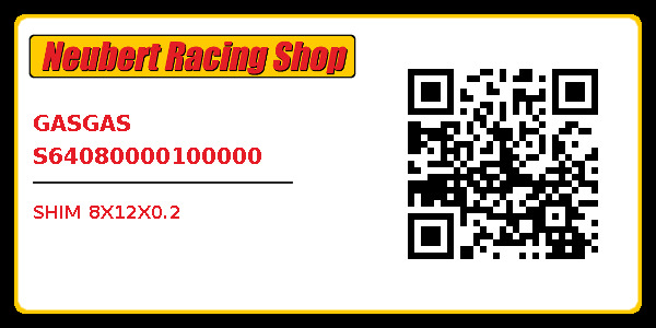 GASGAS S64080000100000