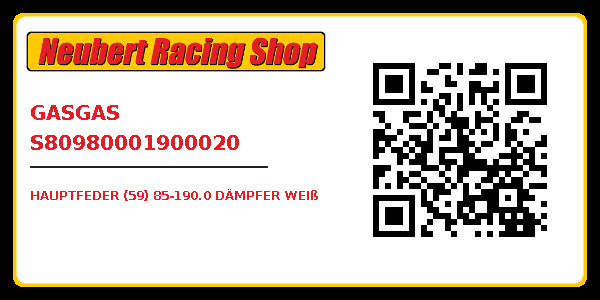 GASGAS S80980001900020