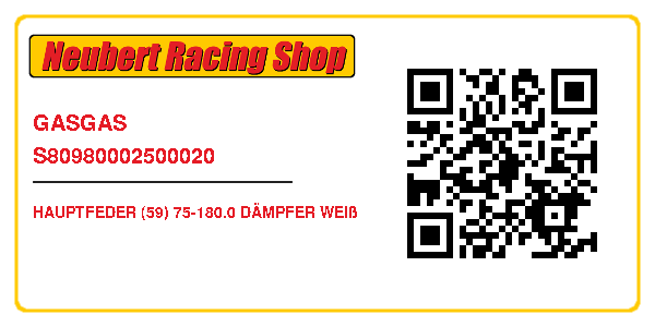 GASGAS S80980002500020