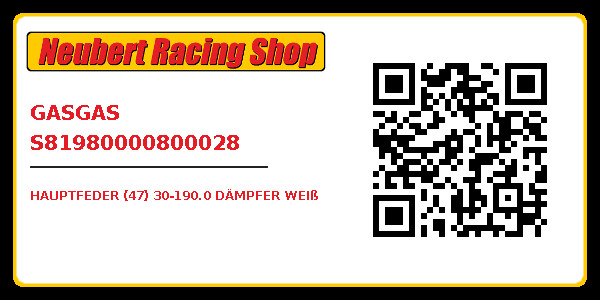 GASGAS S81980000800028