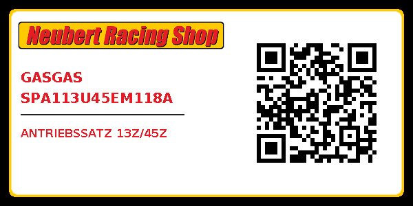 GASGAS SPA113U45EM118A