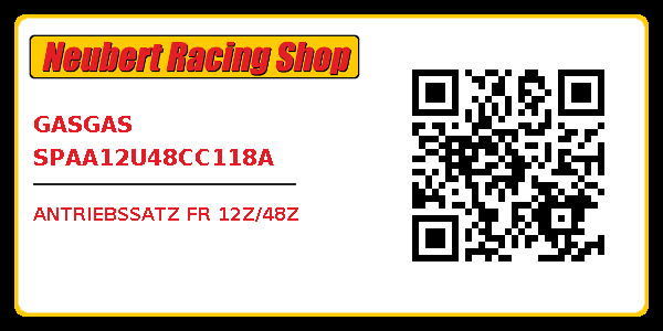 GASGAS SPAA12U48CC118A