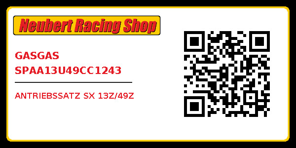 GASGAS SPAA13U49CC1243