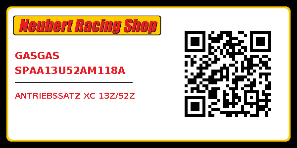 GASGAS SPAA13U52AM118A