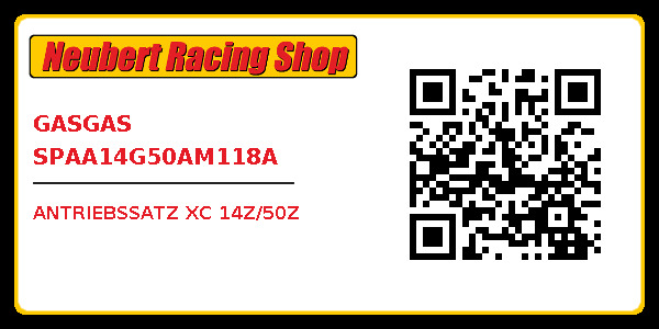 GASGAS SPAA14G50AM118A