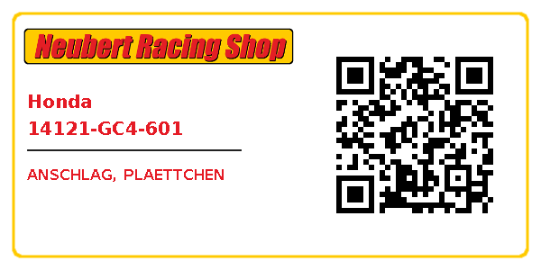 Honda 14121-GC4-601