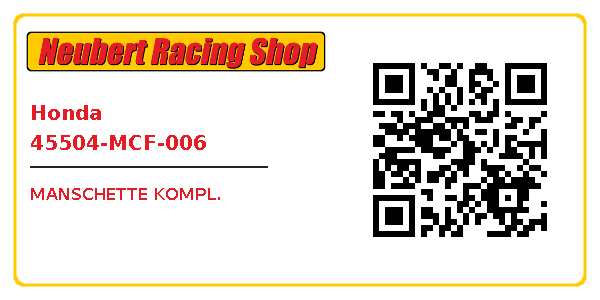 Honda 45504-MCF-006