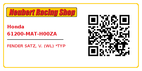 Honda 61200-MAT-H00ZA