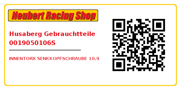 Husaberg Gebrauchtteile 0019050106S