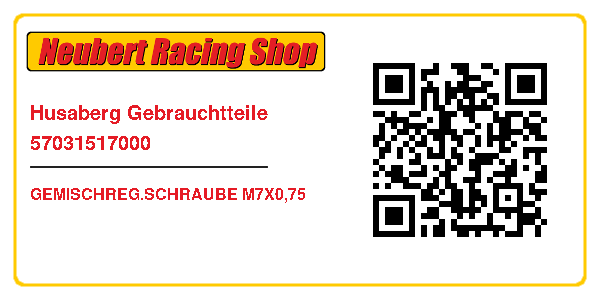 Husaberg Gebrauchtteile 57031517000