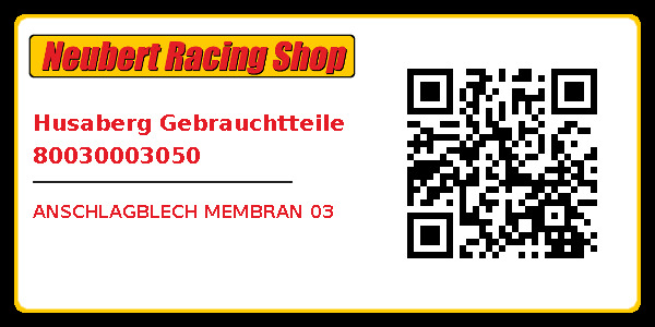 Husaberg Gebrauchtteile 80030003050