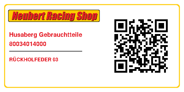 Husaberg Gebrauchtteile 80034014000