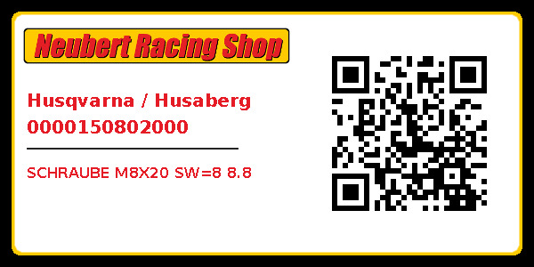 Husqvarna / Husaberg 0000150802000