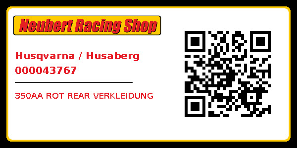 Husqvarna / Husaberg 000043767