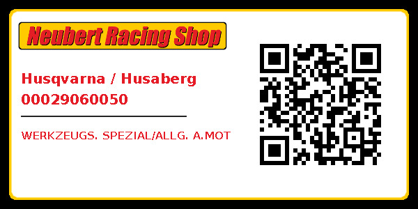 Husqvarna / Husaberg 00029060050
