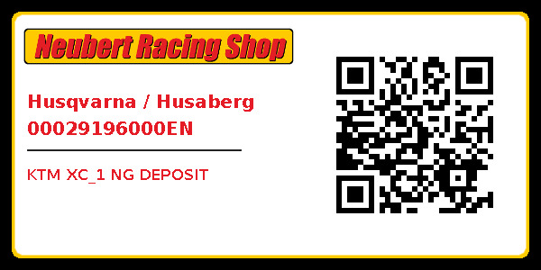 Husqvarna / Husaberg 00029196000EN