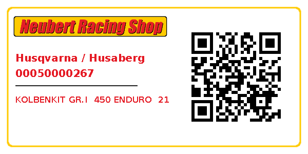 Husqvarna / Husaberg 00050000267