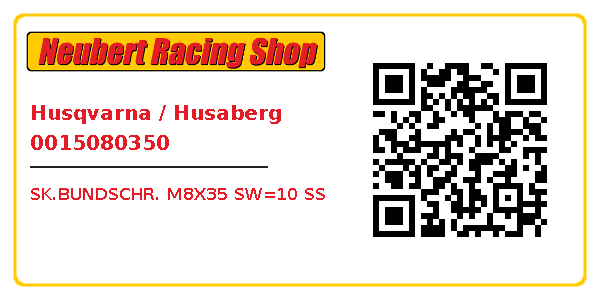 Husqvarna / Husaberg 0015080350