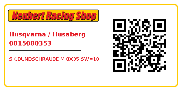 Husqvarna / Husaberg 0015080353