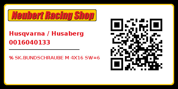 Husqvarna / Husaberg 0016040133