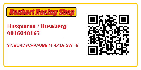 Husqvarna / Husaberg 0016040163