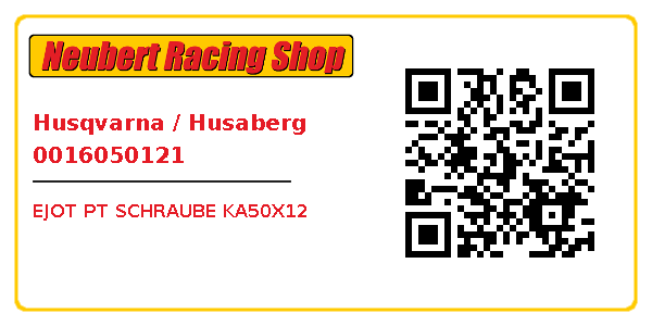 Husqvarna / Husaberg 0016050121