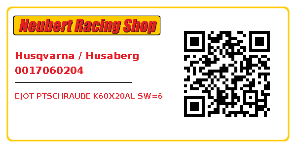 Husqvarna / Husaberg 0017060204