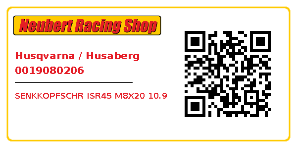 Husqvarna / Husaberg 0019080206