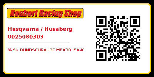 Husqvarna / Husaberg 0025080303