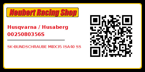 Husqvarna / Husaberg 0025080356S