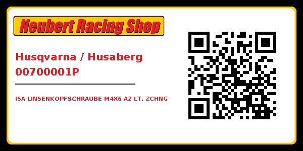 Husqvarna / Husaberg 00700001P