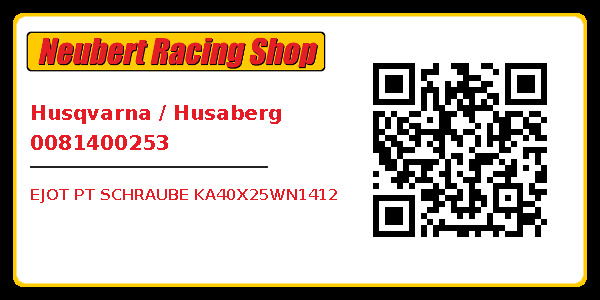 Husqvarna / Husaberg 0081400253