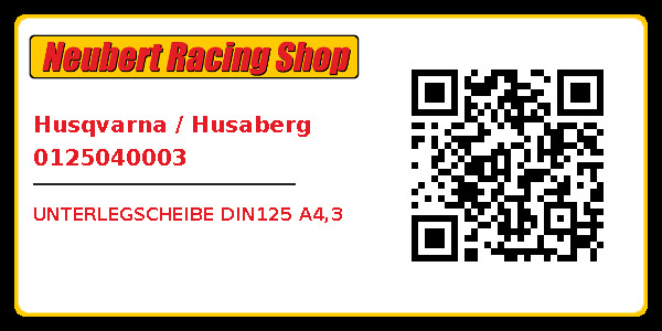 Husqvarna / Husaberg 0125040003