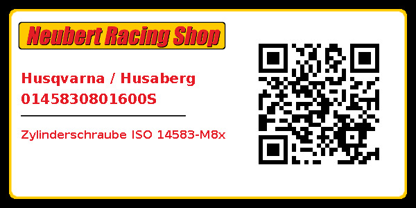 Husqvarna / Husaberg 0145830801600S