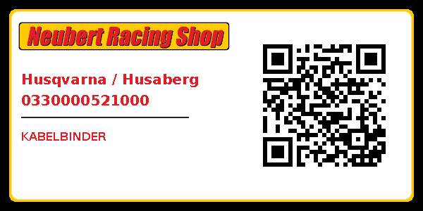 Husqvarna / Husaberg 0330000521000