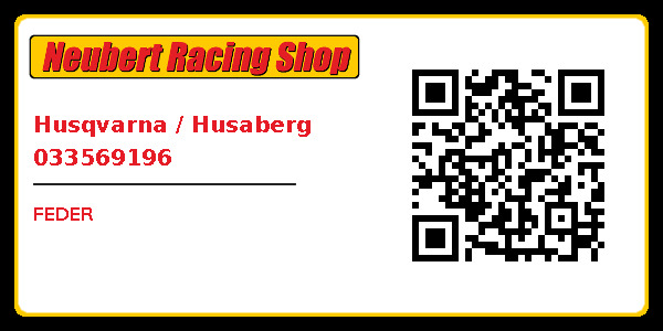 Husqvarna / Husaberg 033569196