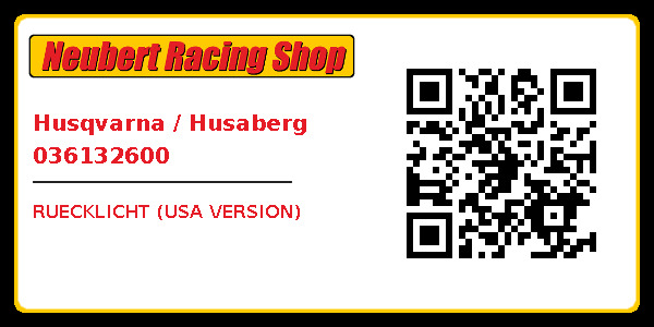 Husqvarna / Husaberg 036132600