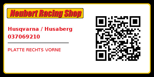 Husqvarna / Husaberg 037069210
