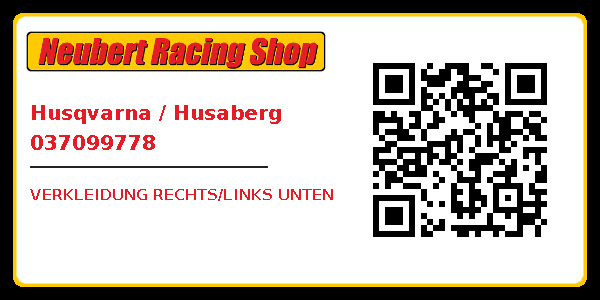 Husqvarna / Husaberg 037099778