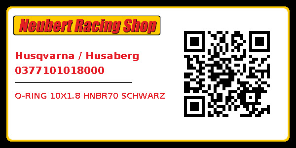 Husqvarna / Husaberg 0377101018000