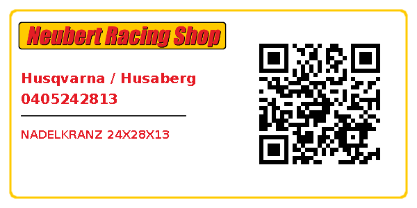 Husqvarna / Husaberg 0405242813