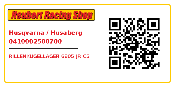 Husqvarna / Husaberg 0410002500700