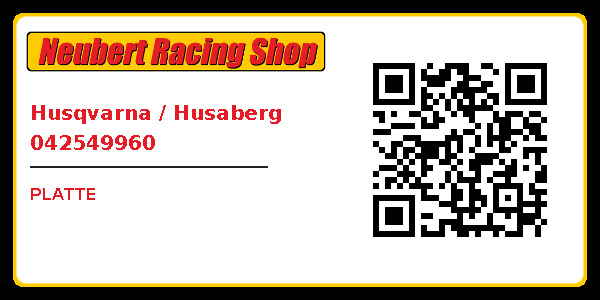 Husqvarna / Husaberg 042549960