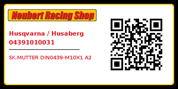 Husqvarna / Husaberg 04391010031