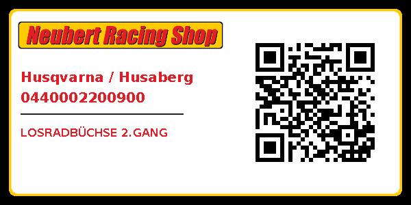 Husqvarna / Husaberg 0440002200900